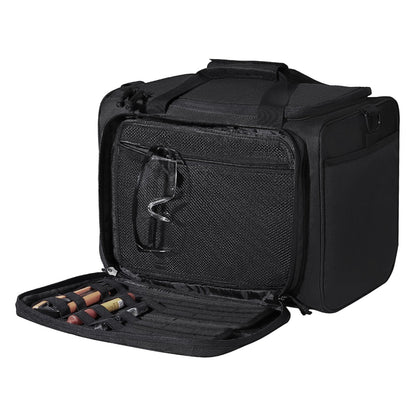 Range Bag för 3 Pistols Tactical Gun Range Bag Single Shoulder Strip Svart