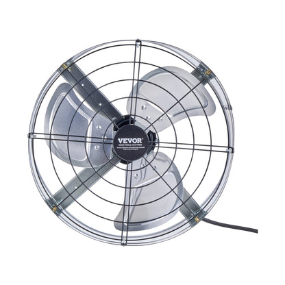 15" Gable Mount Fan 1300 CFM Ventilator with Adjustable Thermostat