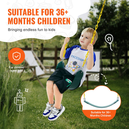 2-pack rocking chairs Swing replacement for outdoor swing set 66 inch chain