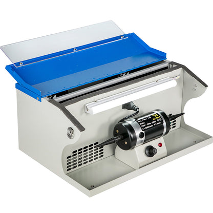 Smycken polermaskin polermaskin Bänkskiva smycken polering verktyg dammsamlare polering bordsskiva smycken buffert polermaskin med lätt polering polermaskin