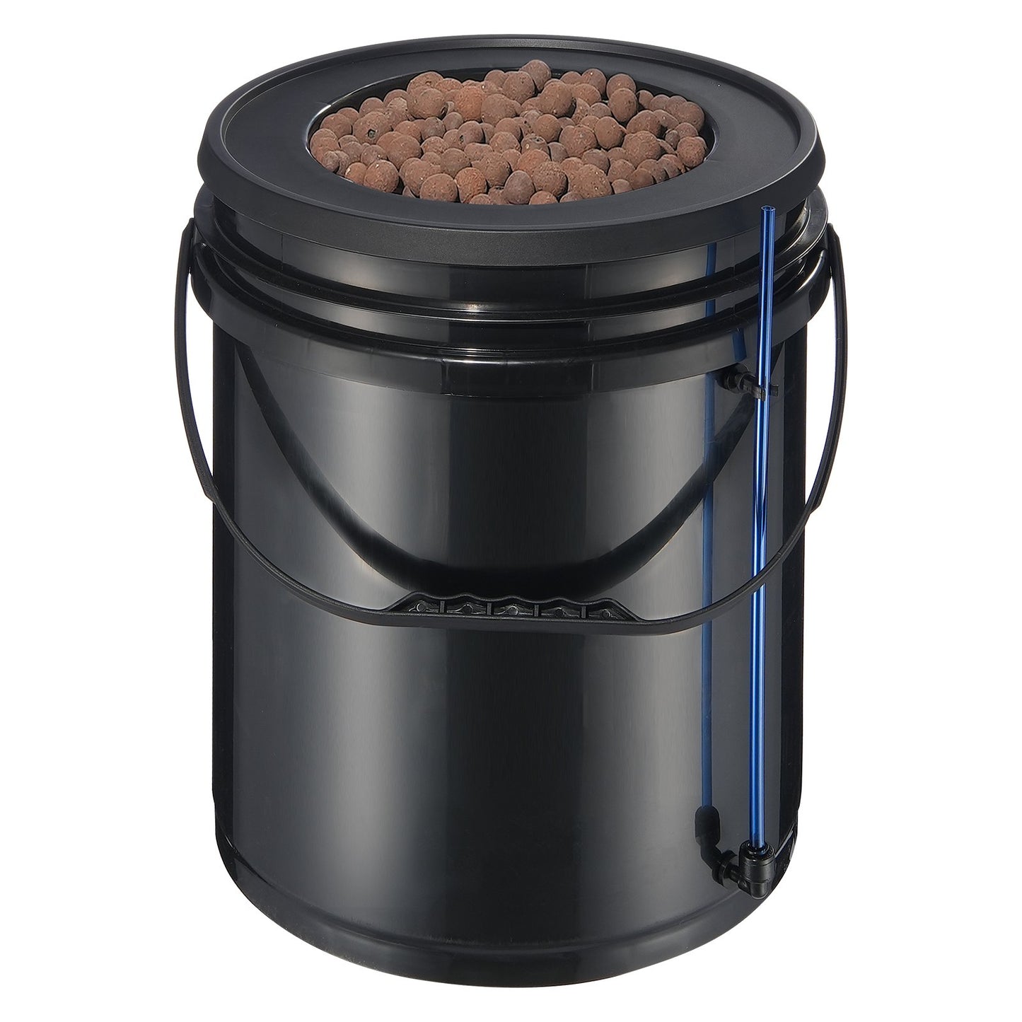 RDWC Hydroponik-System mit Umlauf-Tiefwasserkultur, 4 Eimer à 5 Gallonen