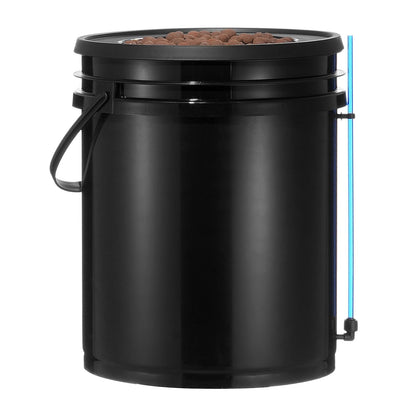 DWC Hydroponics Grow System Deep Water Culture with Top Drip 4 Buckets