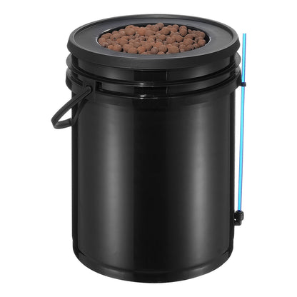 DWC Hydroponics Grow System Deep Water Culture with Top Drip 4 Buckets