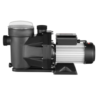 Schwimmbadpumpe, 1800 W, 2 PS, zwei Geschwindigkeiten, max. Durchfluss 33000 l/h, oberirdische Poolpumpe, 220 V–240 V, 1450/2860 U/min, Pumpe für oberirdische Pools, Spas, heiße Quellen, Bewässerungssysteme