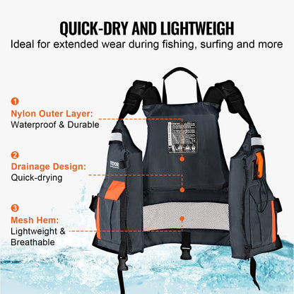 Wassersport Rettungsweste PFD 96N Rettungsweste für Damen und Herren L