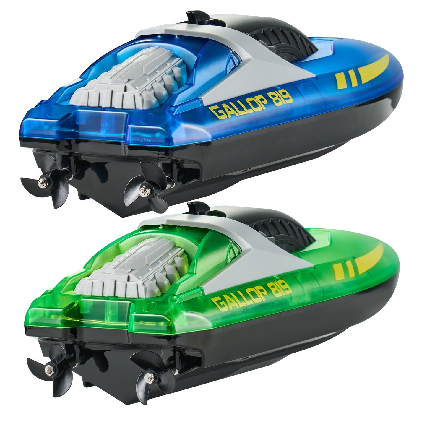 2 PCS RC Boot 2,4 GHz Fernbedienung Rennboot 12 km/h Kinder Erwachsene Geschenk