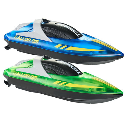 2 PCS RC Boot 2,4 GHz Fernbedienung Rennboot 12 km/h Kinder Erwachsene Geschenk