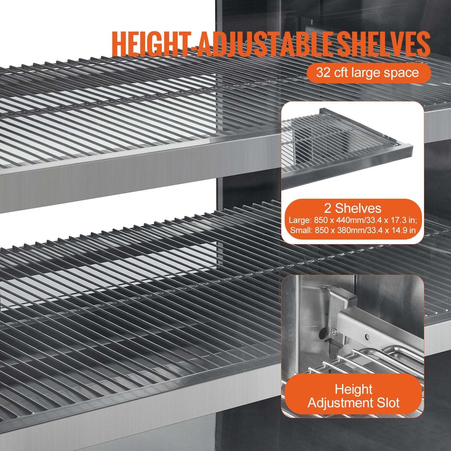 Refrigerator Bakery Display Refrigerator 32 cu ft/901L 4-tier