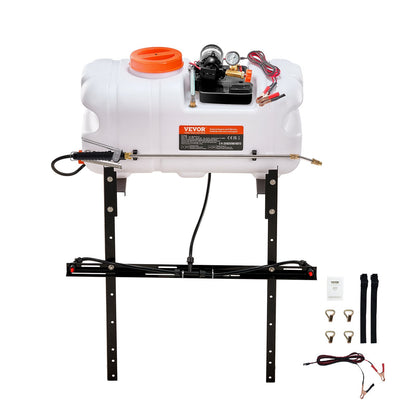 ATV Sprayer 60 L/15,9 Gal ATV/UTV Spot Sprayer med en munstycksbom 1,9 GPM