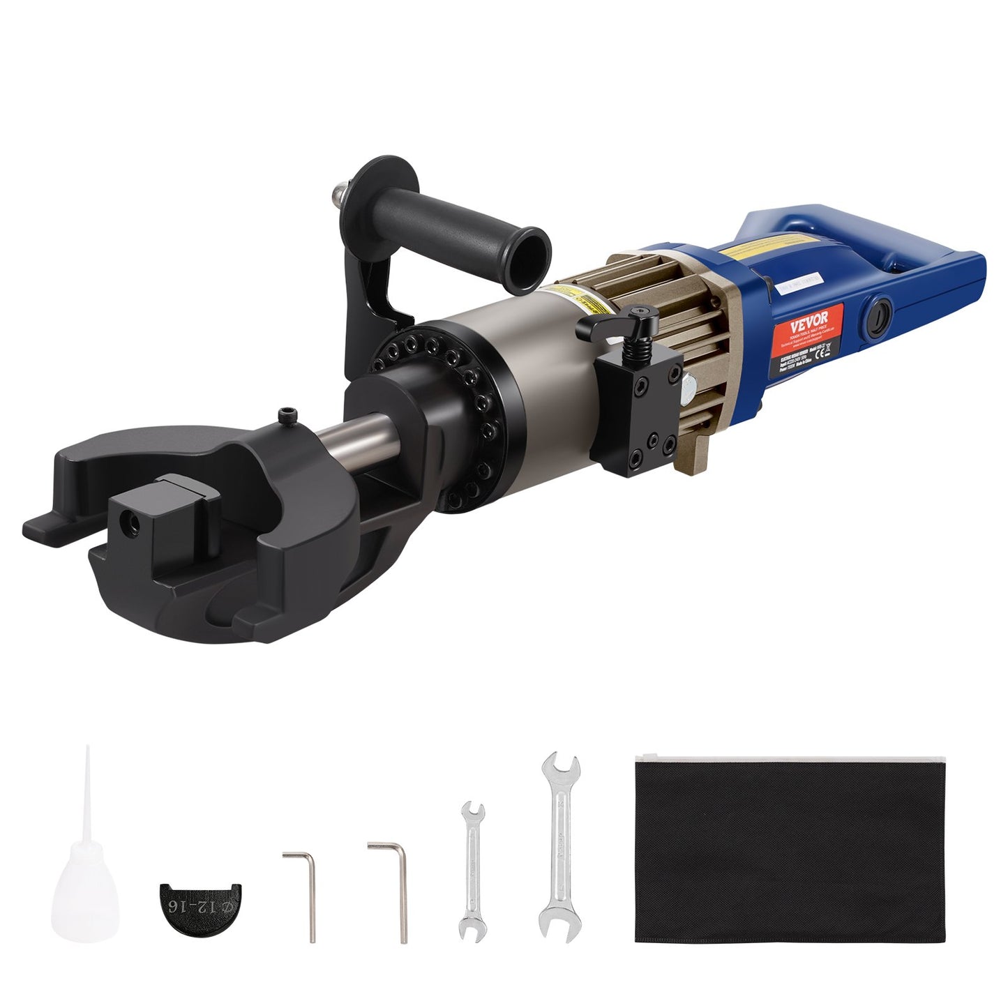 1500 W elektrischer hydraulischer Bewehrungsbieger für 7/8 Zoll #7 (12-22 mm) Bewehrungsstahl