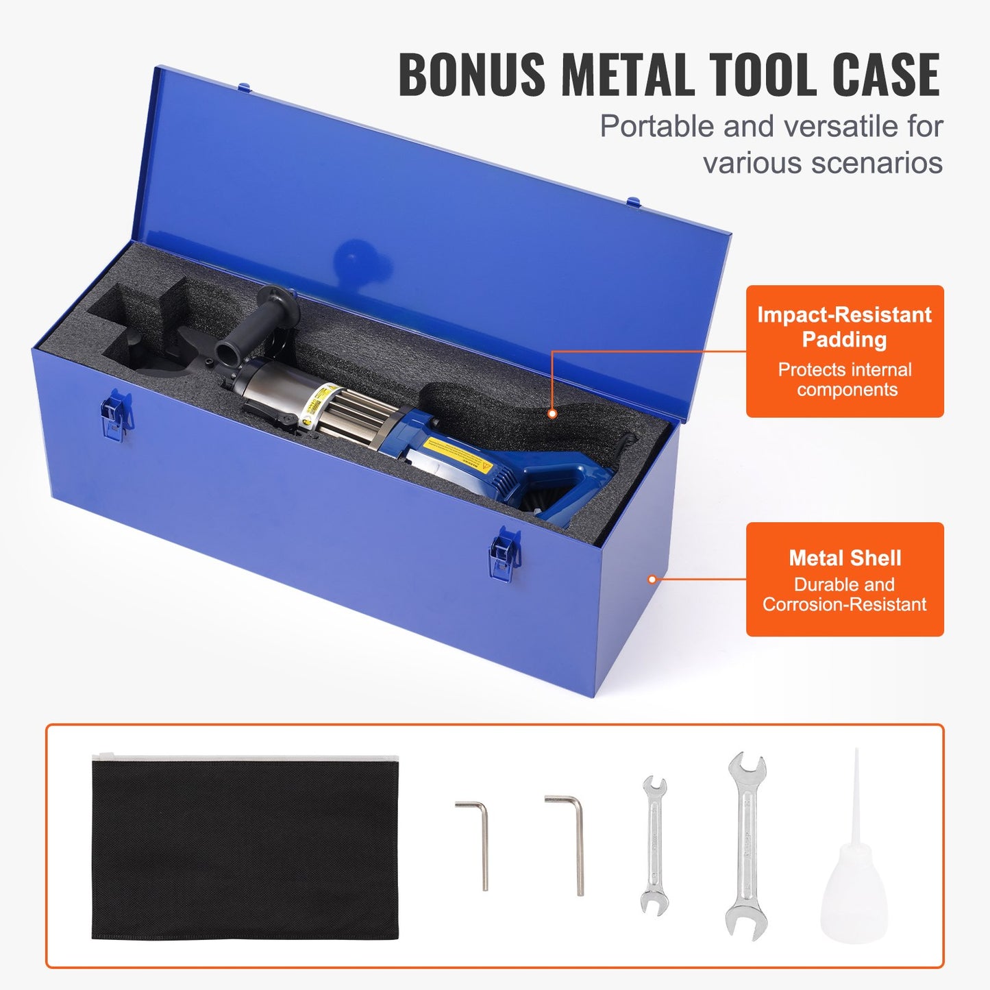 1500W elektrisk hydraulisk armeringsjärnsbockare upp till 3/4 tum #6 (6-20 mm) armeringsjärn
