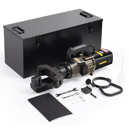 2000W Electric Hydraulic Rebar Bender up to 1.26 inch (20-32 mm) rebar