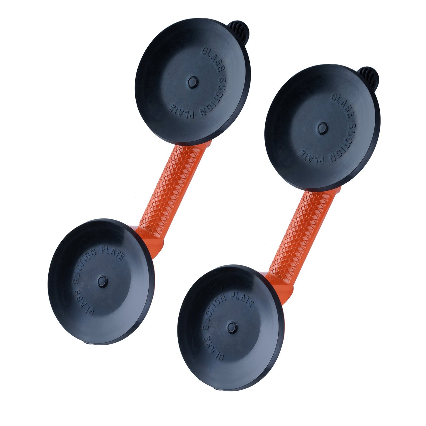 Glassaugnapf, 11,9 cm, 2er-Pack, 159 kg Tragkraft, Vakuum-Saugnapf mit Aluminiumgriff, Hochleistungs-Industrie-Saugnapf-Hebewerkzeuge zum Anheben von Glas, Granit, Fliesen, Metall, Holzplatten