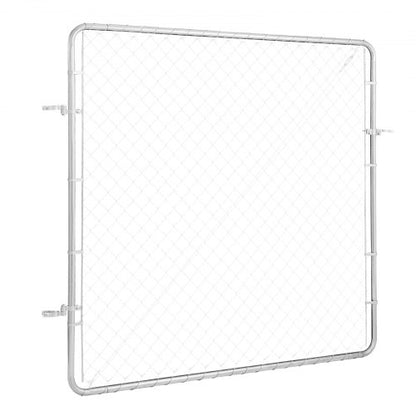 Maschendrahtzauntor, passend für 3 x 4 Fuß große Gartenzäune, Torpfosten nicht im Lieferumfang enthalten | EU