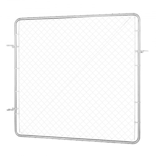 Maschendrahtzauntor, passend für 3 x 4 Fuß große Gartenzäune, Torpfosten nicht im Lieferumfang enthalten | EU