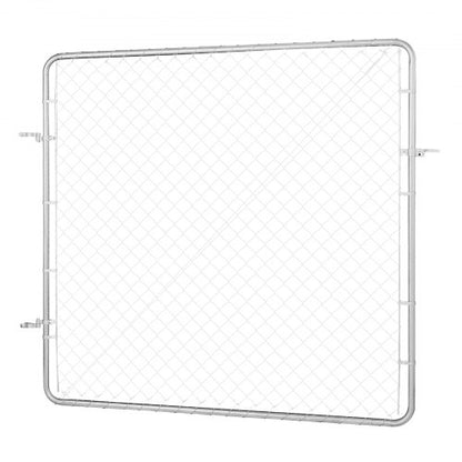 Maschendrahtzauntor, passend für 3 x 4 Fuß große Gartenzäune, Torpfosten nicht im Lieferumfang enthalten | EU