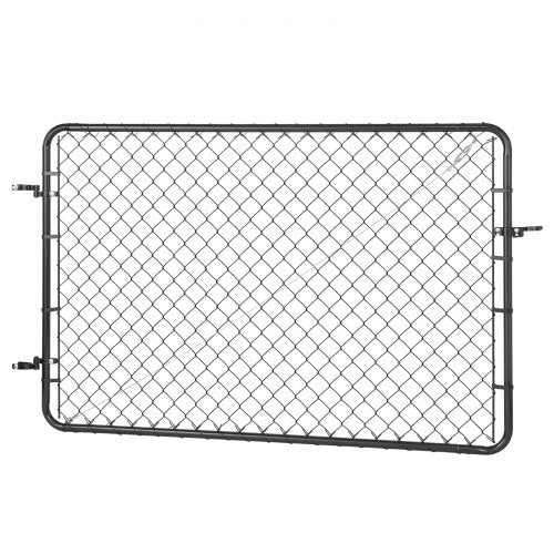 Chain Link Fence Gate Fits 2.2-6 ft x 6 ft Garden Gate Posts Not Included | EU