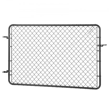 Chain Link Fence Gate Fits 2.2-6 ft x 6 ft Garden Gate Posts Not Included | EU