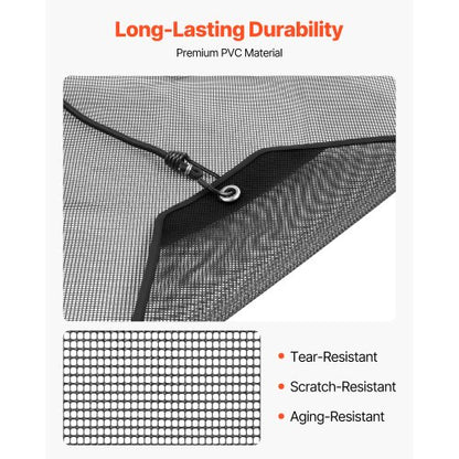 710x710 mm Air Conditioning Cover Mesh Protection Tear Resistant for Outdoor Use | EU