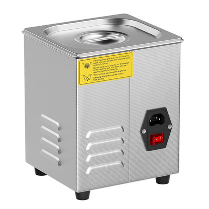 1.3L Ultrasonic Cleaner 50W Cleaning Machine Timer Basket &amp; Heater 40kHz