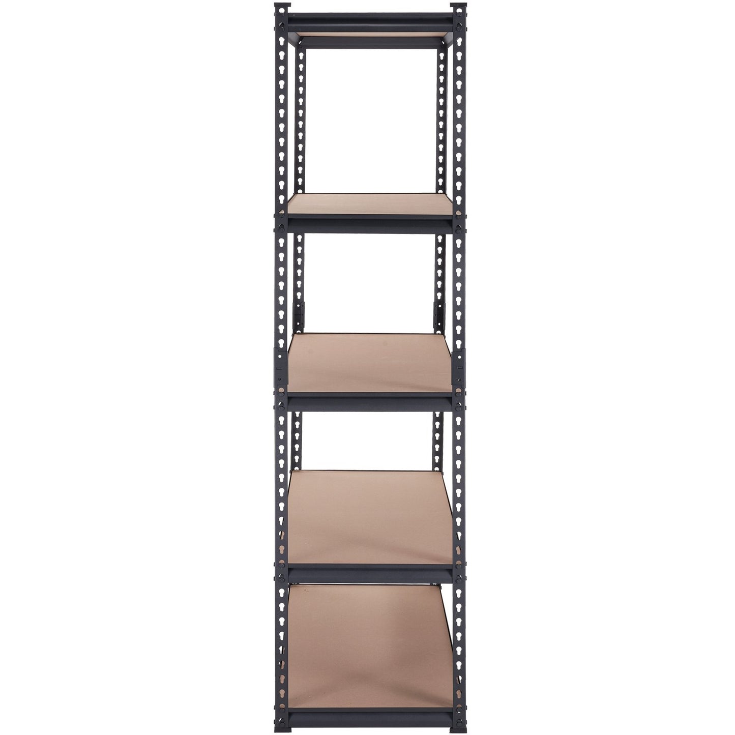 Storage Shelf, 5-Tier Adjustable, 2000 lbs Capacity, Heavy Duty Garage Shelves Metal Organizer Utility Rack, Black, 36" L x 18" W x 72" H for Kitchen Pantry Basement Bathroom Laundry