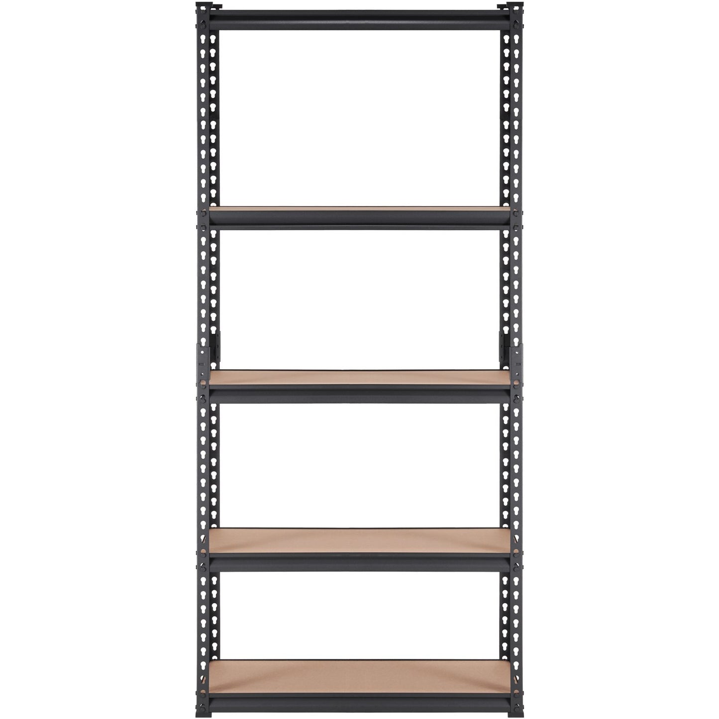 Storage Shelf, 5-Tier Adjustable, 2000 lbs Capacity, Heavy Duty Garage Shelves Metal Organizer Utility Rack, Black, 36" L x 18" W x 72" H for Kitchen Pantry Basement Bathroom Laundry