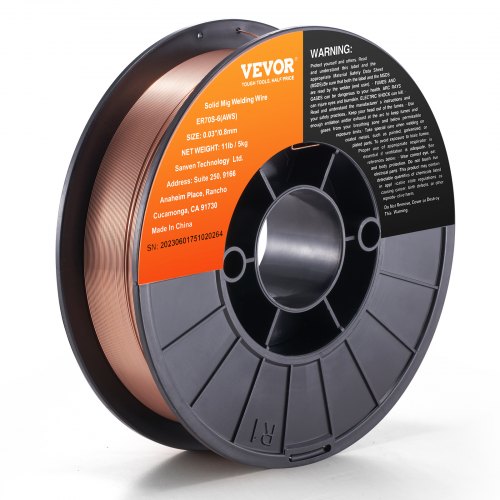 Solid MIG Welding Wire ER70S-6 0.03-inch 11LBS Mild Steel MIG Welding Wire