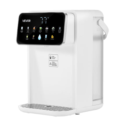 Instant Hot Water Dispenser, Countertop Boiling Water Dispenser with Adjustable 7 Temperatures & 7 Water Volumes, 118oz Removable Water Tank, Quick Heating with Touchscreen & Child Lock for Home