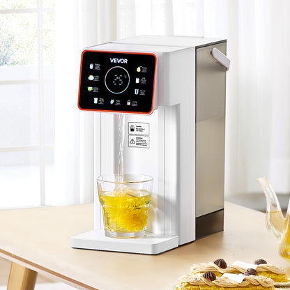 Instant Hot Water Dispenser, Countertop Boiling Water Dispenser with Adjustable 6 Temperatures & 7 Water Volumes, 101oz Removable Water Tank, Quick Heating with Touchscreen & Child Lock for Home