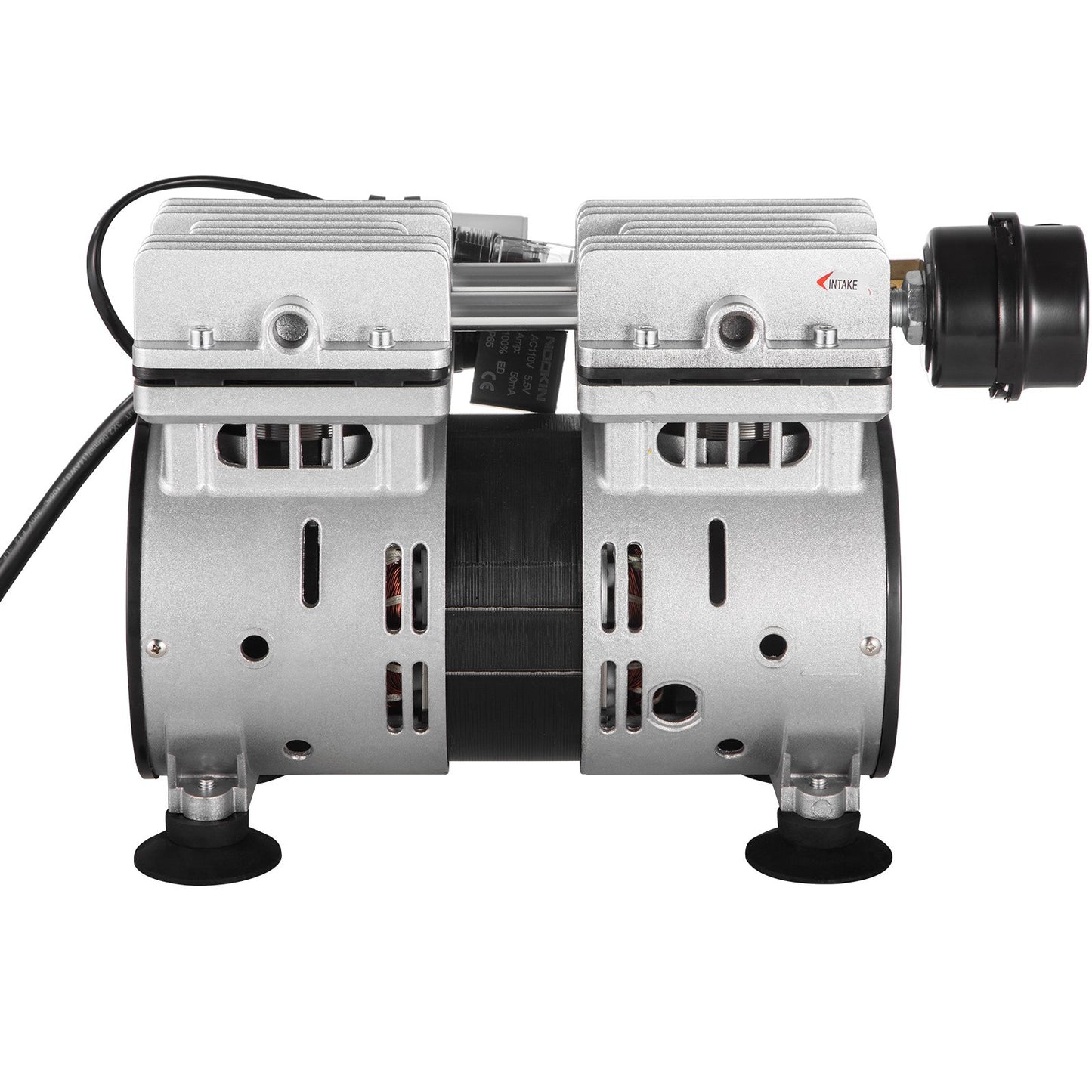 Pond Aerator Lake Pond Aeration Kit 3/4 HP m/ 2x 3048 cm Rör 2x 20 cm Diffusers