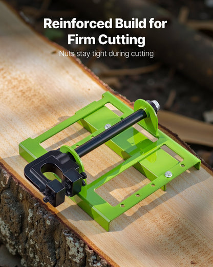 Chainsaw Mill, Adjustable 2-6 in Width, Vertical Lumber Cutting Guide, Portable Timber Chainsaw Attachment, Heavy Duty Cast Iron Sawmill Tool Cutting Supplies for Builders Woodworkers