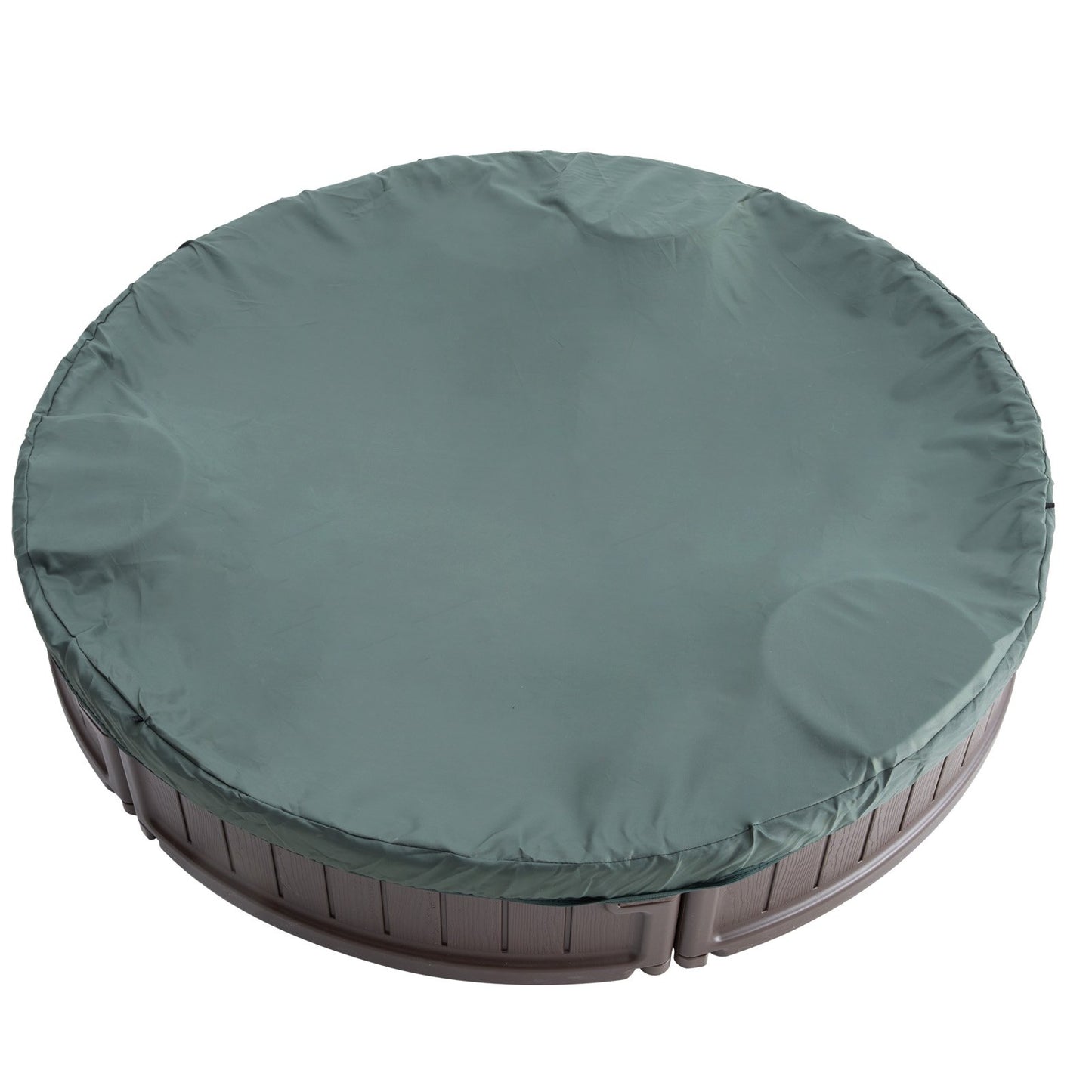 Sandlåda med lock Rund Sandlåda HDPE Sandgrop Utomhus Bakgård Åldrar 3-12