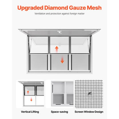 152x92 cm Servierkiosk für Imbisswagen, Markise