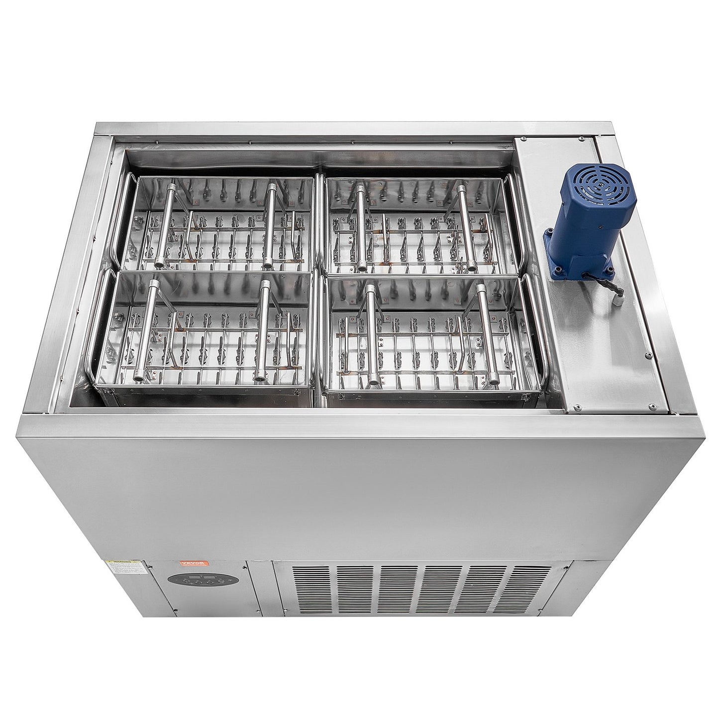 Kommerzielle Eismaschine mit 4 Formen, Set – 120 STS-Eis am Stiel-Maschine