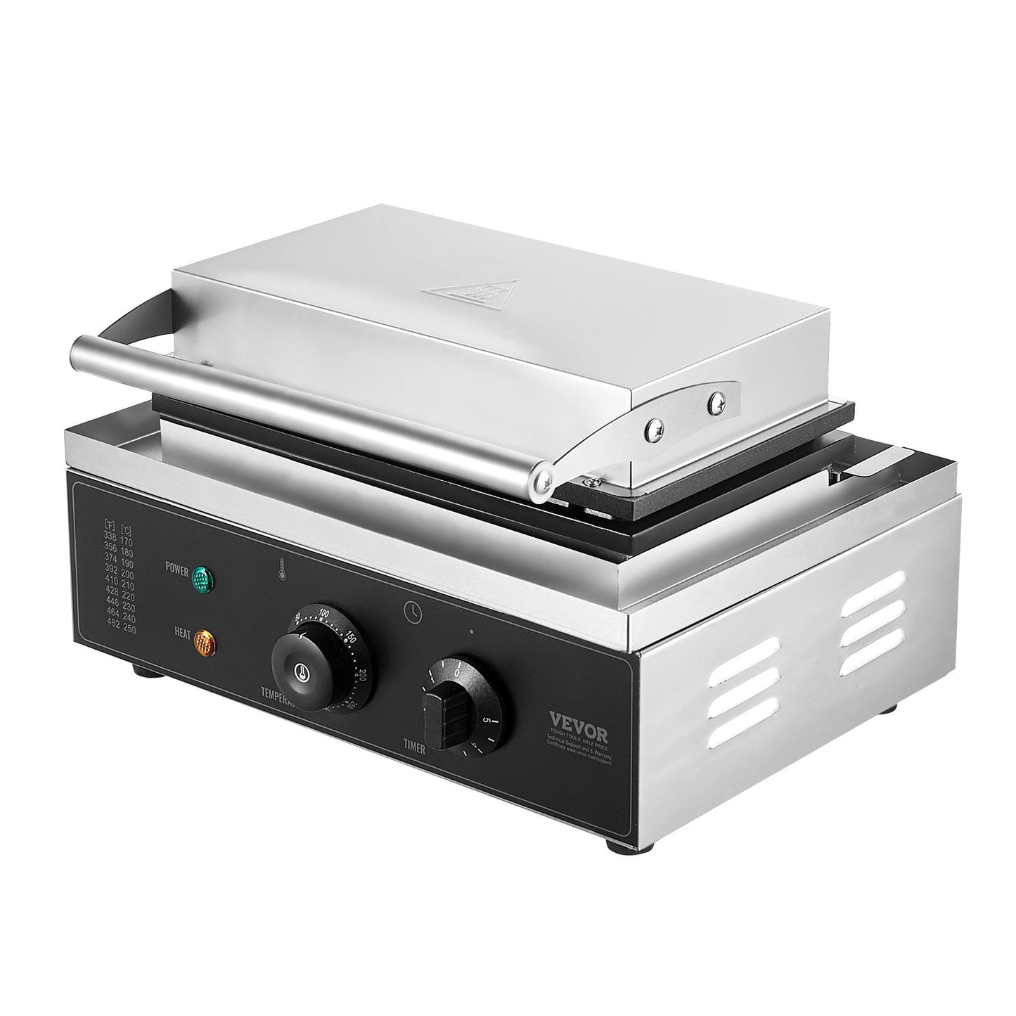 10PCS Kommerziellen Waffeleisen Rechteck Waffeleisen 1550W