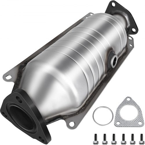 Catalytic Converter Compatible with 1998-2002 Honda Accord 2.3L, Direct-Fit High Flow Series Cat Converter, Stainless Steel Exhaust Converter Pipe with Flange Design & Gasket (OBD III Compliant)