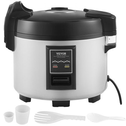 Commercial Rice Cooker 70-Cup Non-Stick Pot 15L 12H Keep Warm Restaurant