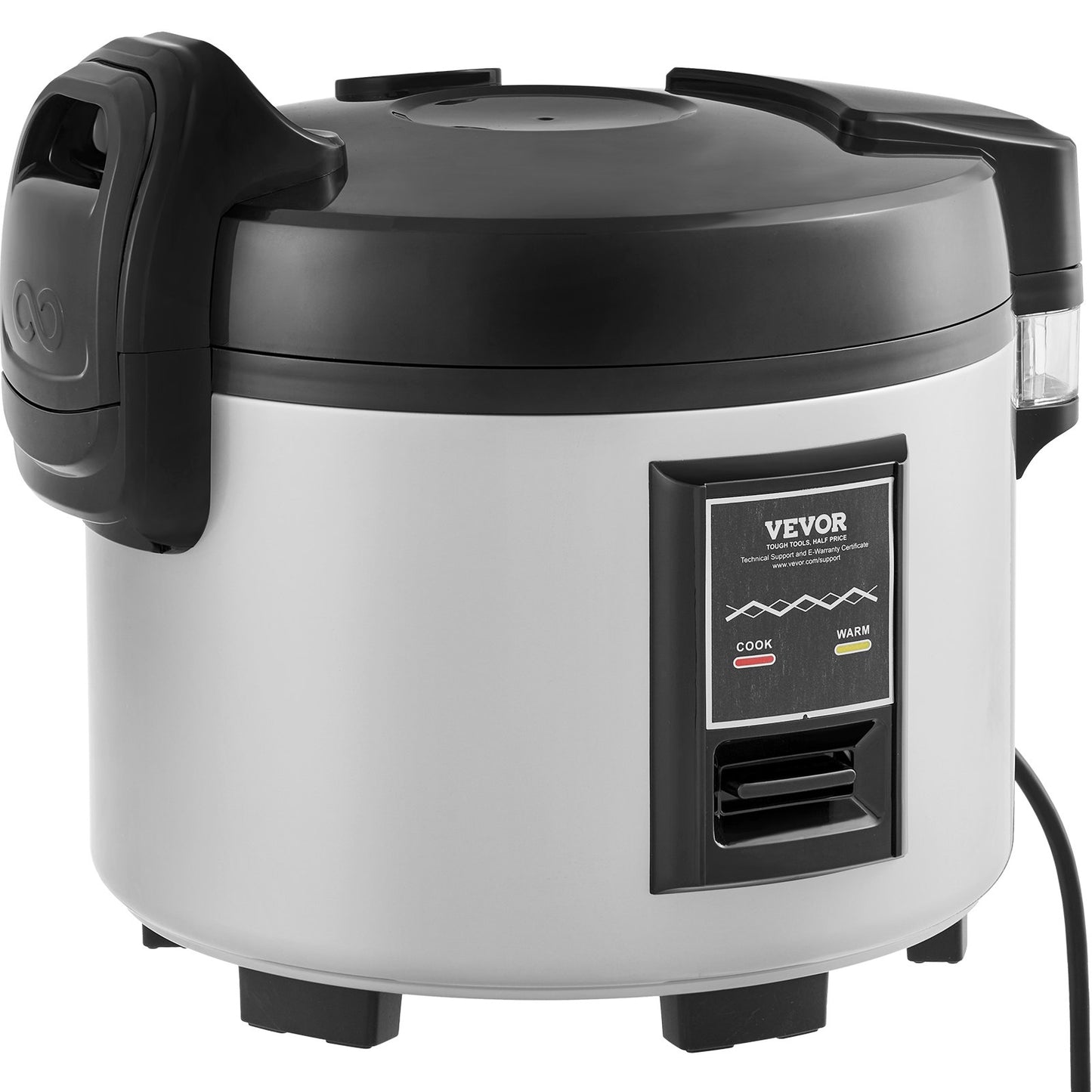 Commercial Rice Cooker 45-Cup Non-Stick Pot 9L 12H Keep Warm Restaurant