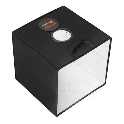 12 x 12 Zoll Fotostudio-Leuchtkasten, 3000–5600 K, 6 doppelseitige Farbhintergründe