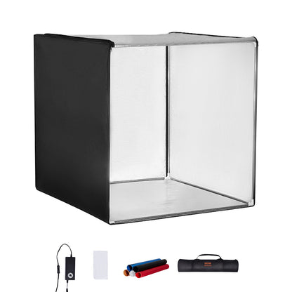 Photo Studio Light Box 32" x 32" 5600K med 210 LED-lampor strömadapter