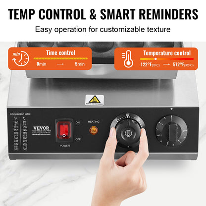 25 STÜCKE 43mm Mini Dutch Pfannkuchen Maker Kommerziellen Dorayaki Baker 1700W