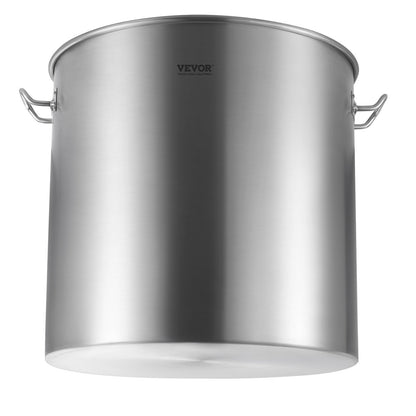 100QT Edelstahl Suppentopf Kochen Küche Sauce Topf mit Korb Deckel