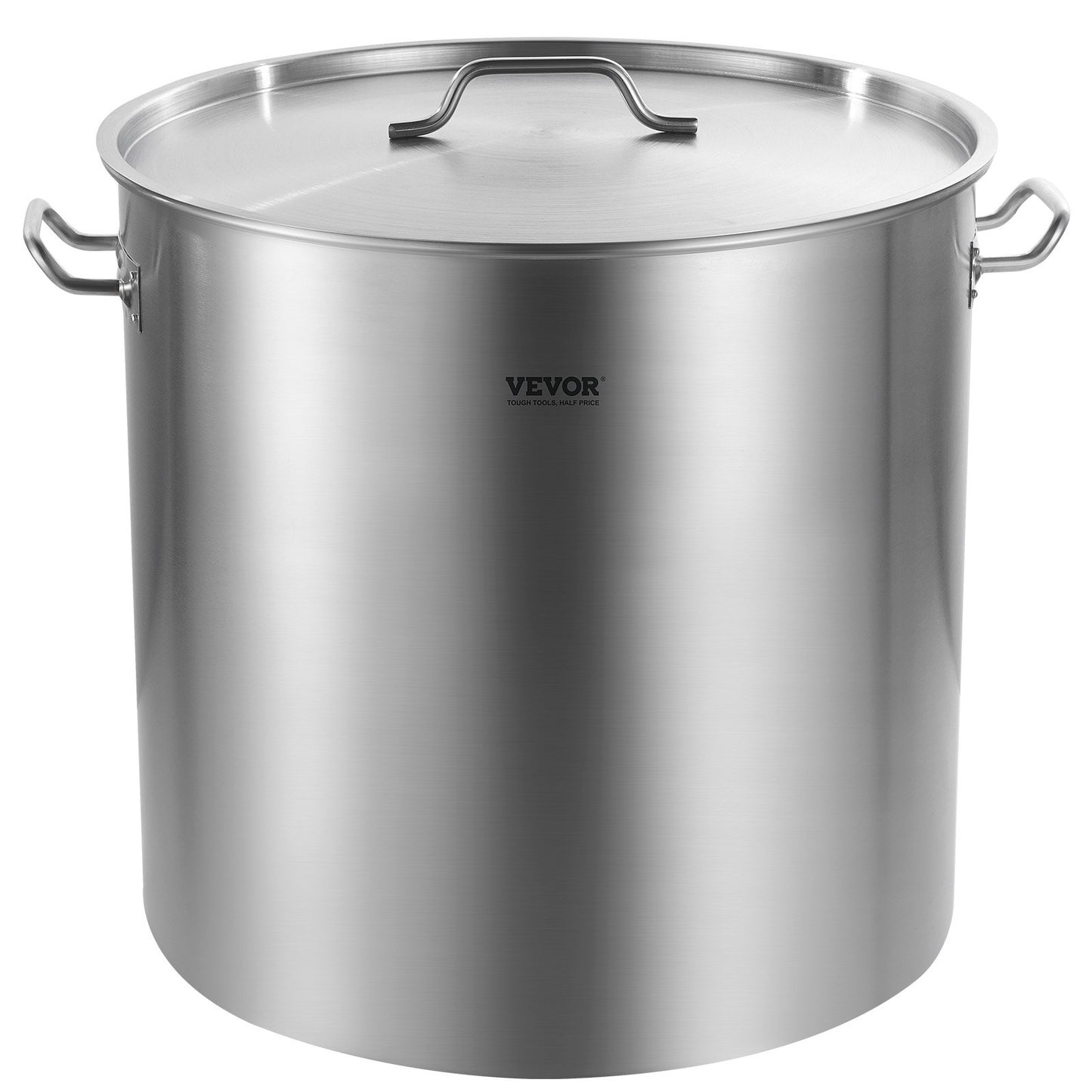 100QT Edelstahl Suppentopf Kochen Küche Sauce Topf mit Korb Deckel