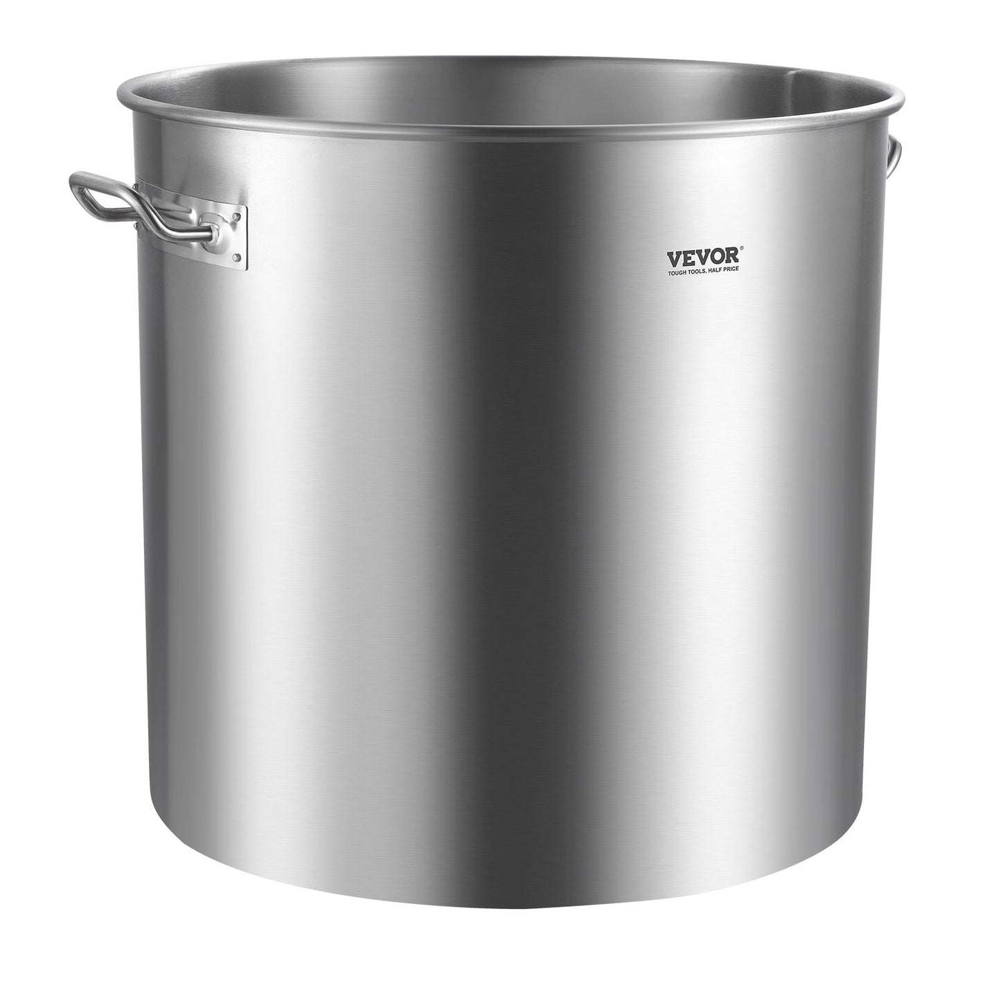 100QT Edelstahl Suppentopf Kochen Küche Sauce Topf mit Korb Deckel