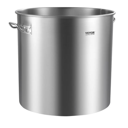 100QT Edelstahl Suppentopf Kochen Küche Sauce Topf mit Korb Deckel