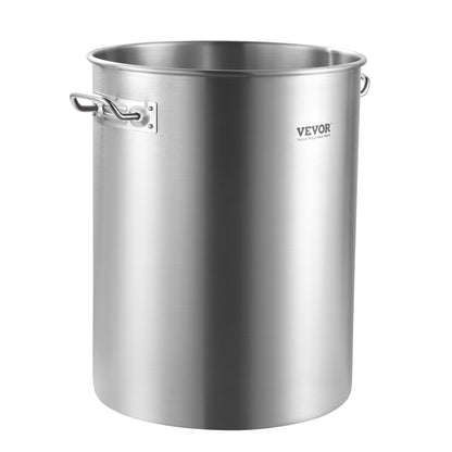 36QT Edelstahl Suppentopf Kochen Küche Sauce Topf mit Korb Deckel