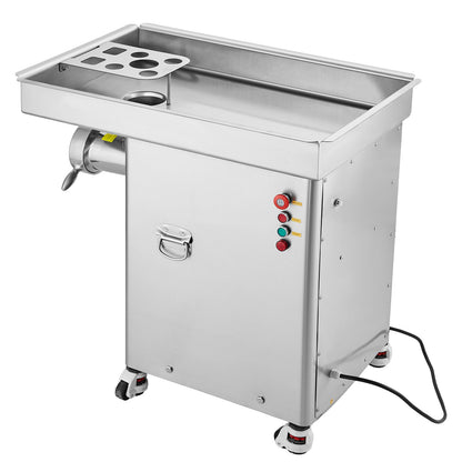 Commercial Electric Meat Grinder 36.7 lbs/min Industrial Cabinet Grinder