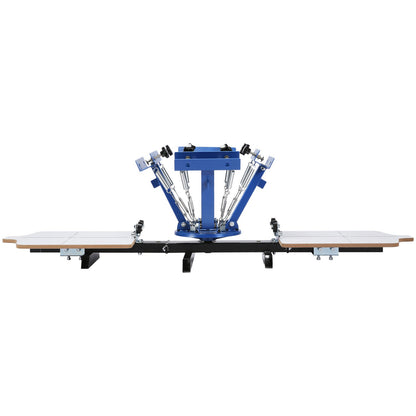 4-Farben-Siebdruckmaschine mit 2 Stationen für Siebdruck