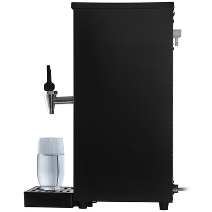 Commercial Water Boiler, Electric Hot Water Dispenser with 316 Stainless Steel Heating Tube, 1500W Step-by-step Fast Heating 50L per Hour Hot Water Boiler, for Coffee Tea Restaurant Office