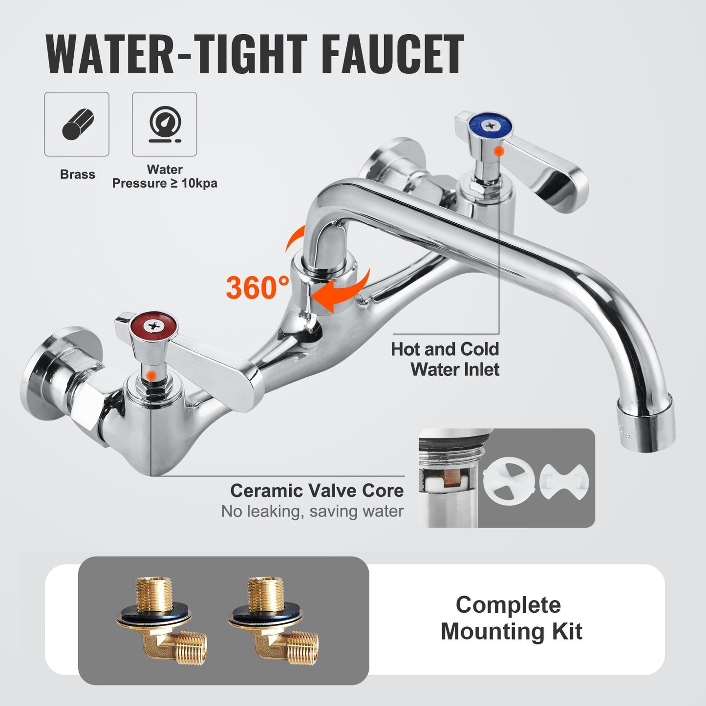 Stainless Steel Prep & Utility Sink, 1 Compartment Free Standing Small Sink Include Faucet & legs, 21"x41" Commercial Single Bowl Sinks for Garage, Restaurant, Kitchen, Laundry